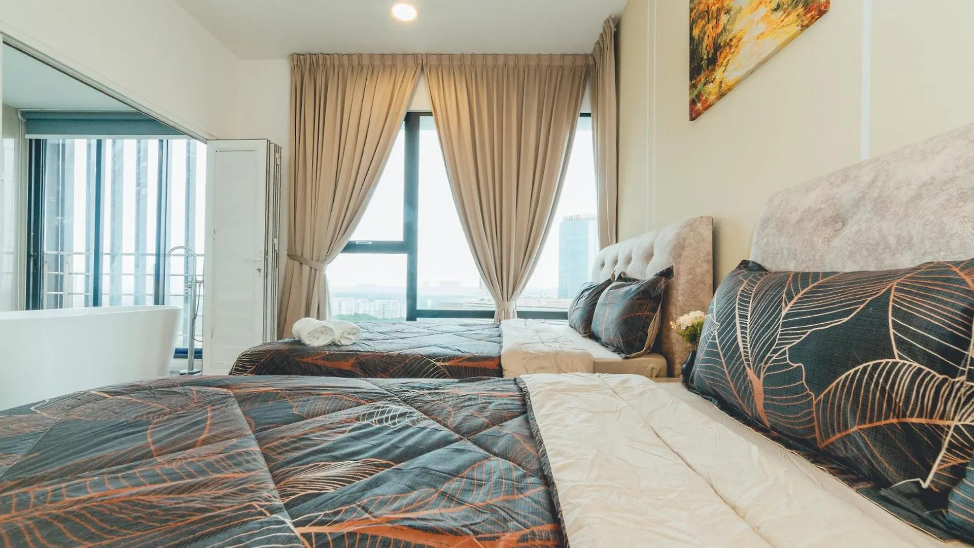 Mosaic Midvalley Starlit 3Br 8Pax Bathtub Mahjong By Our Stay ジョホールバル 0*,  マレーシア