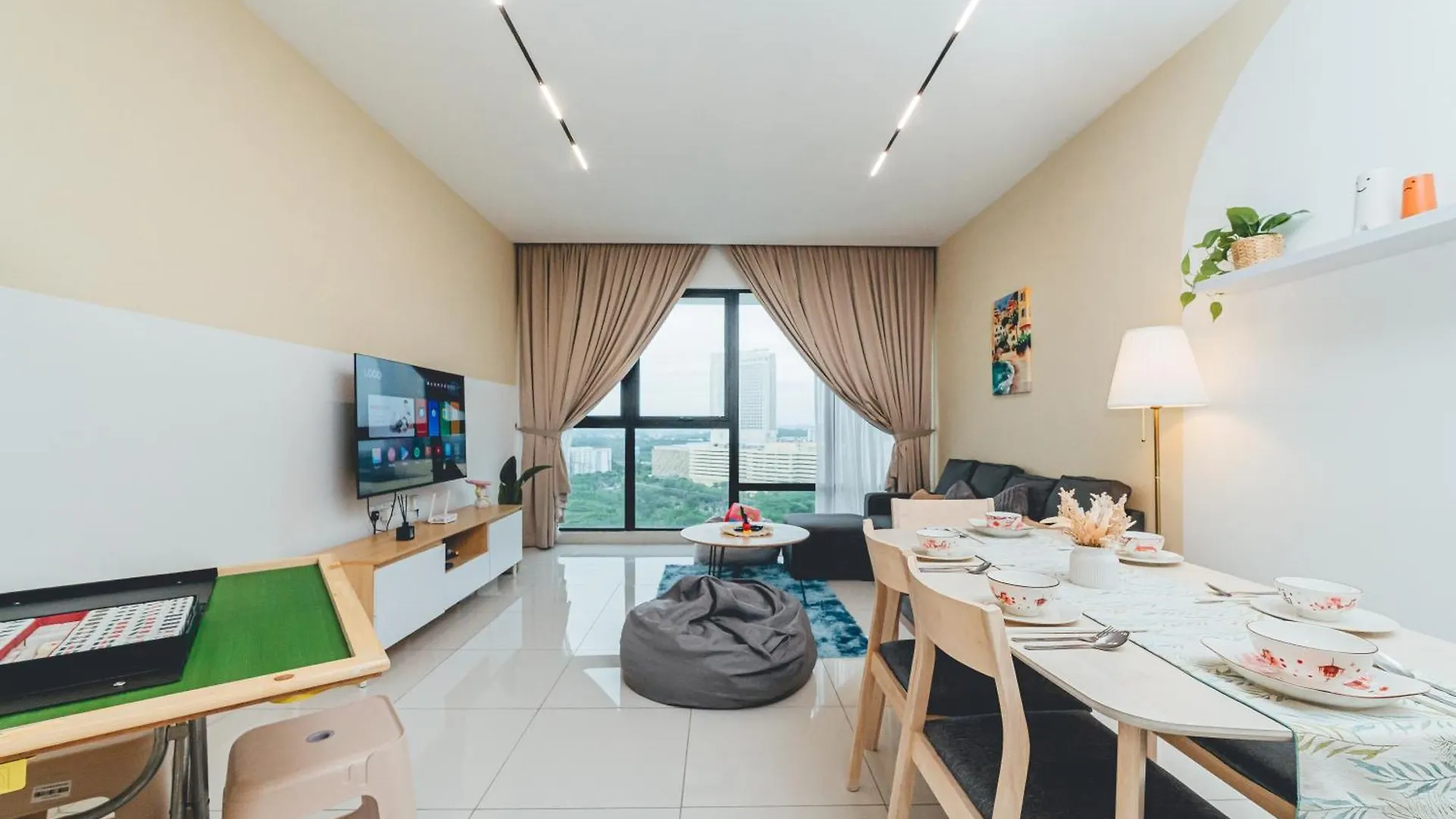 アパート Mosaic Midvalley Starlit 3Br 8Pax Bathtub Mahjong By Our Stay ジョホールバル マレーシア