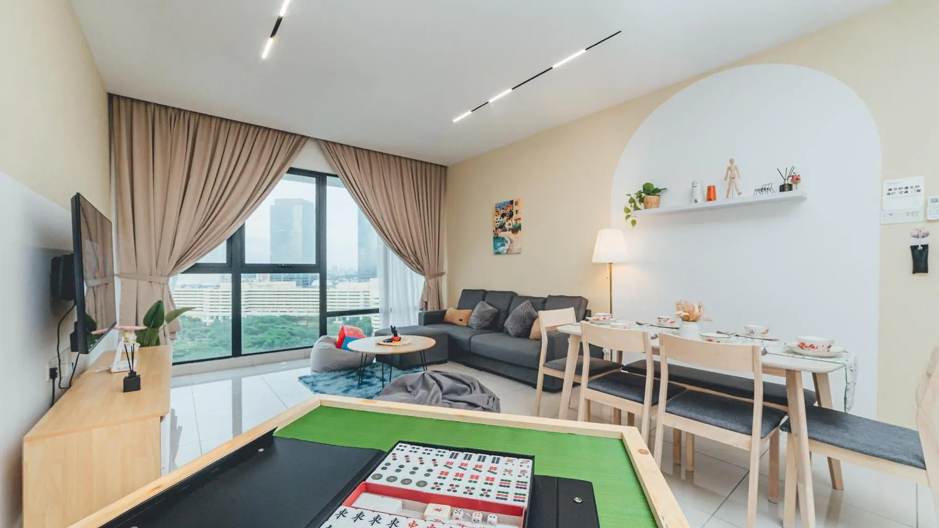 Mosaic Midvalley Starlit 3Br 8Pax Bathtub Mahjong By Our Stay ジョホールバル アパート
