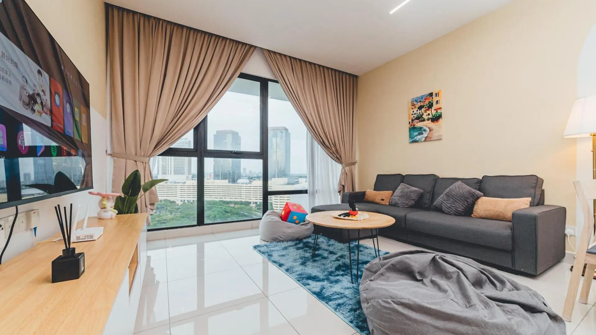 Mosaic Midvalley Starlit 3Br 8Pax Bathtub Mahjong By Our Stay ジョホールバル アパート